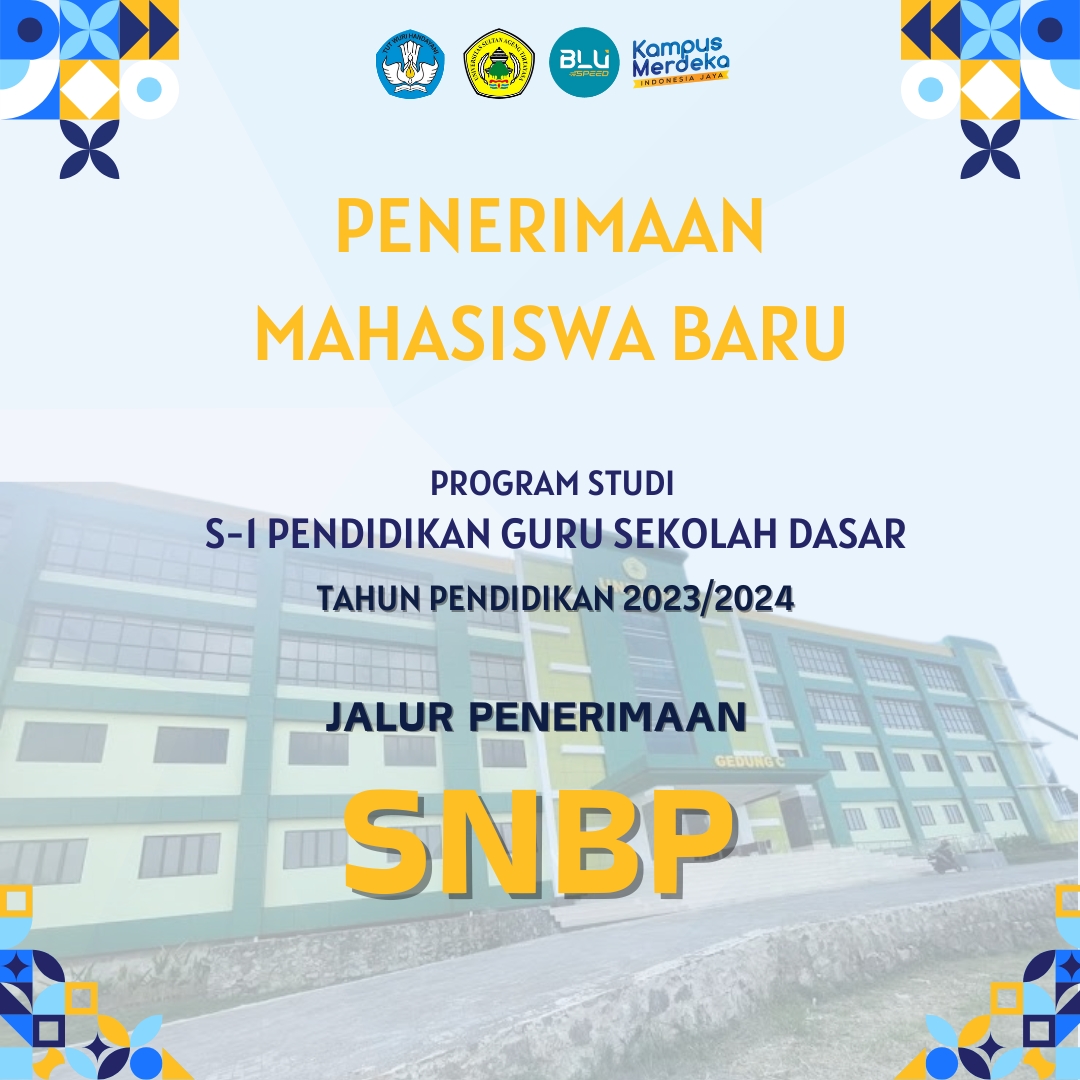 Informasi Penerimaan Mahasiswa Baru Universitas Sultan Ageng Tirtayasa Prodi PGSD Tahun Akademik 2023/2024 Jalur SNBP