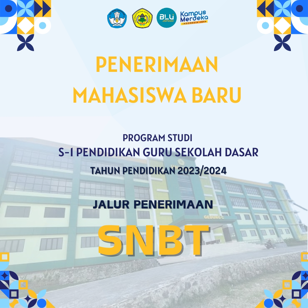 Informasi Penerimaan Mahasiswa Baru Universitas Sultan Ageng Tirtayasa Prodi PGSD Tahun Akademik 2023/2024 Jalur SNBT