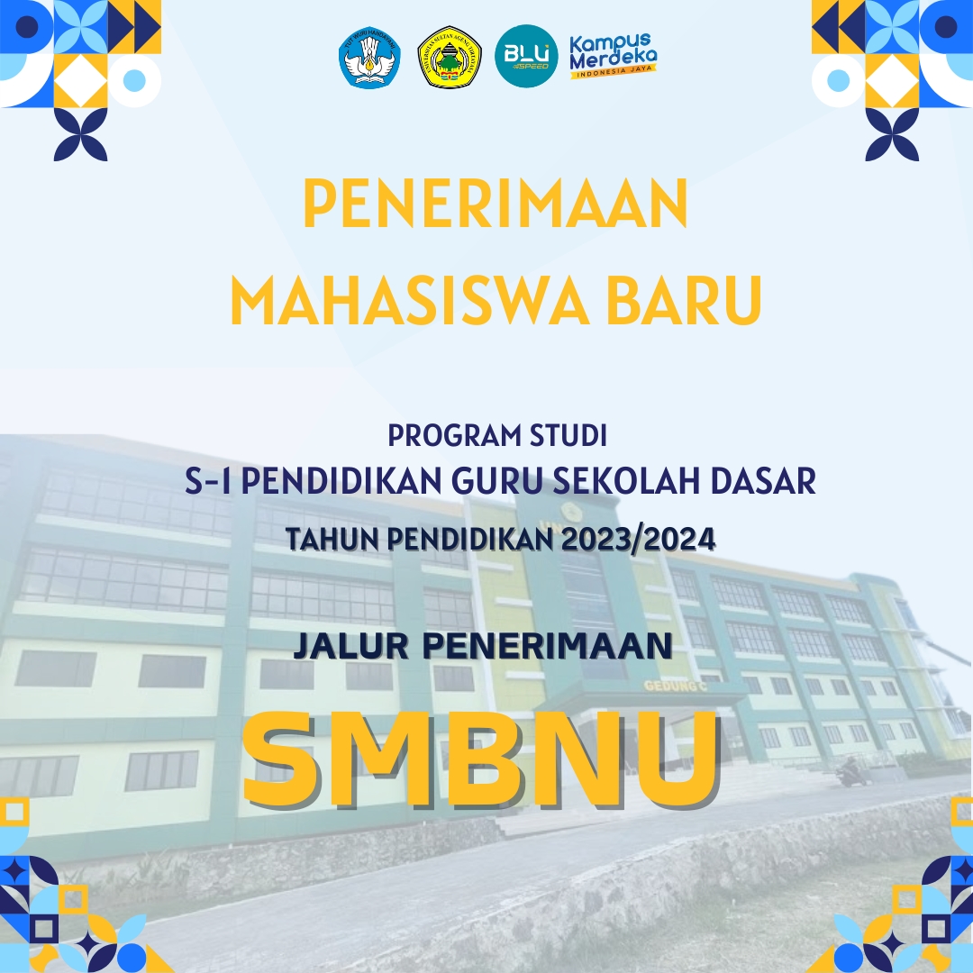 Informasi Penerimaan Mahasiswa Baru Universitas Sultan Ageng Tirtayasa Prodi PGSD Tahun Akademik 2023/2024 Jalur SMBNU